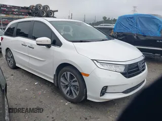 2022 Honda Odyssey Touring with VIN 5FNRL6H87NB058420, listed as a IAAI auction lot 42234499 with 78,633 mi miles and . Bid and sale history available at DreamBid. Image 1.