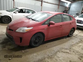 2012 Toyota Prius One with VIN JTDKN3DU0C1587419, listed as a Copart auction lot 48222225 with 134,452 mi miles and Salvage Title. Bid and sale history available at DreamBid. Image 1.
