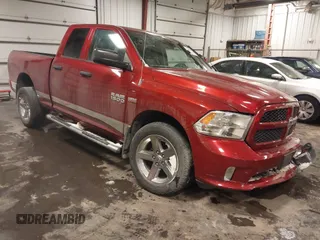 2013 Ram 1500 Express с VIN 1C6RR7FT9DS576890, выставлен на аукционе IAAI как лот 41620009 с пробегом 91 494 миль миль и . История ставок и продаж доступна на DreamBid. Изображение 1.