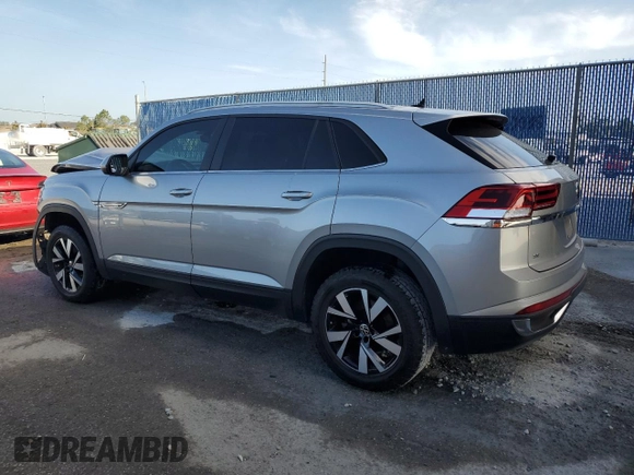 2020 Volkswagen Atlas SE with VIN 1V23C2CA6LC226467, listed as a Copart auction lot 55498015 with 125,211 mi miles and Non repairable. Bid and sale history available at DreamBid. Image 2.