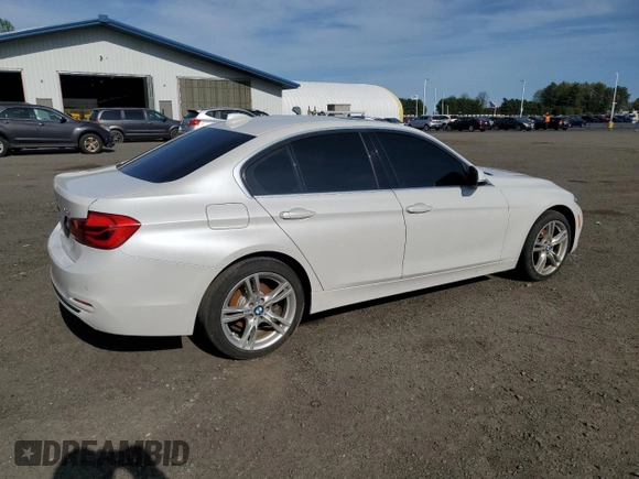 2017 BMW 3 Series 330i xDrive with VIN WBA8D9G59HNT90847, listed as a Copart auction lot 55171885 with 93,676 mi miles and Clean Title. Bid and sale history available at carsss.com. Image 3.
