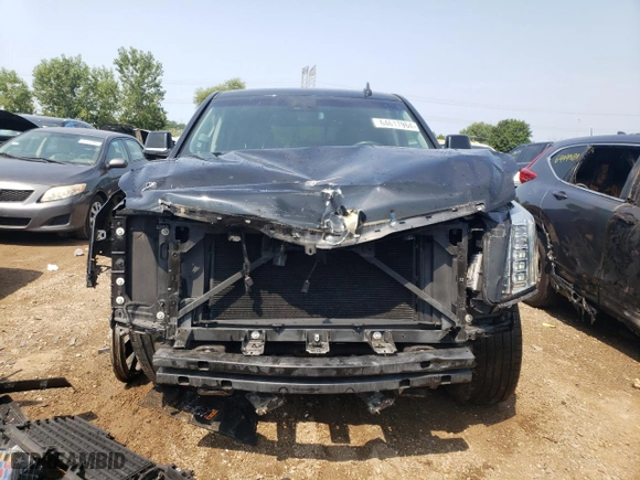 2017 Cadillac Escalade Luxury with VIN 1GYS4BKJ2HR369359, listed as a Copart auction lot 64617964 with 105,931 mi miles and Salvage Title. Bid and sale history available at carsss.com. Image 5.