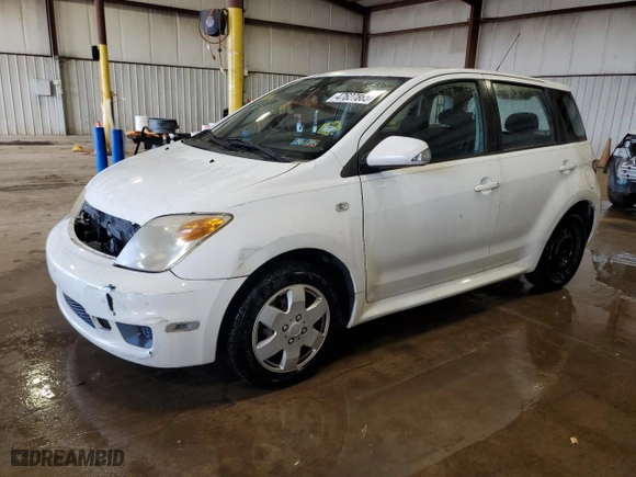 2006 Scion xA with VIN JTKKT624X60165476, listed as a Copart auction lot 47627865 with NaN miles and Salvage Title. Bid and sale history available at carsss.com. Image 1.
