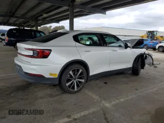 2022 Polestar 2 with VIN LPSED3KA5NL076152, listed as a Copart auction lot 48727375 with 28,822 mi miles and Salvage Title. Bid and sale history available at DreamBid. Image 3.