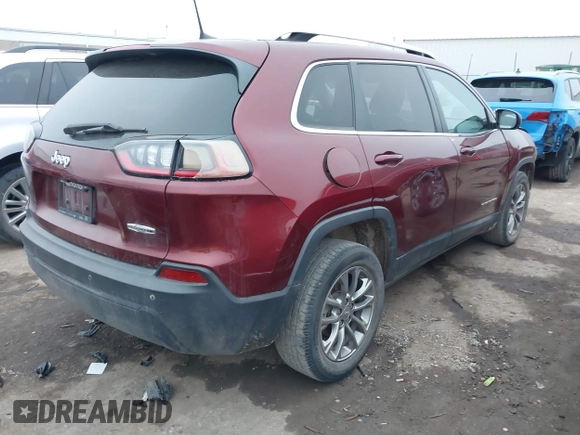 2019 Jeep Cherokee Latitude Plus z VIN 1C4PJLLBXKD420578, wystawiony jako IAAI lot #41462302 z przebiegiem 116 277 mil mil oraz . Historia ofert i sprzedaży dostępna na DreamBid. Obrazek 4.