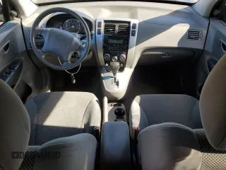 2008 Hyundai Tucson SE with VIN KM8JN12D58U853263, listed as a Copart auction lot 75324534 with 91,767 mi miles and Salvage Title. Bid and sale history available at carsss.com. Image 8.