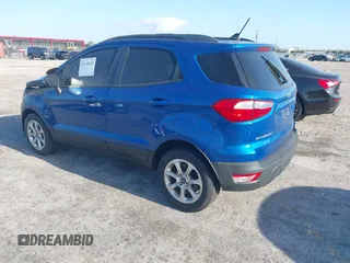 2019 Ford EcoSport SE z VIN MAJ3S2GE4KC297916, wystawiony jako IAAI lot #42114032 z przebiegiem Nie podano mil oraz . Historia ofert i sprzedaży dostępna na DreamBid. Obrazek 3.