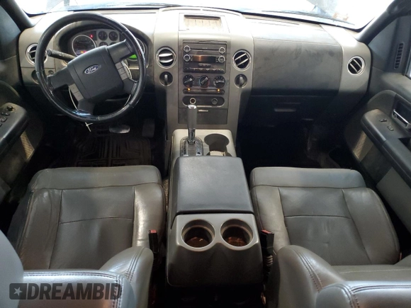 2008 Ford F-150 XLT with VIN 1FTPX14V58FB71339, listed as a Copart auction lot 63600585 with 204,162 mi miles and Salvage title. Bid and sale history available at DreamBid. Image 8.