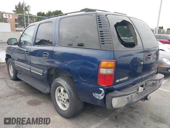 2002 Chevrolet Tahoe LS with VIN 1GNEC13T92R201832, listed as a IAAI auction lot 41896370 with 262,491 mi miles and . Bid and sale history available at DreamBid. Image 14.