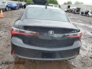 2022 Acura ILX Premium with VIN 19UDE2F79NA000696, listed as a Copart auction lot 58708225 with 16,292 mi miles and Clean title. Bid and sale history available at DreamBid. Image 6.