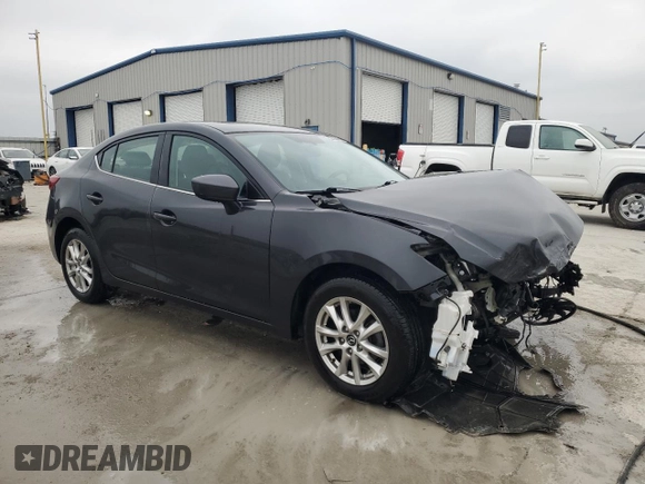 2016 Mazda 3 i Grand Touring with VIN 3MZBM1X71GM249806, listed as a Copart auction lot 52525565 with 101,517 mi miles and Salvage Title. Bid and sale history available at DreamBid. Image 4.