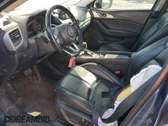 2018 Mazda 3 Touring with VIN 3MZBN1V36JM242211, listed as a Copart auction lot 50771185 with 87,158 mi miles and Salvage Title. Bid and sale history available at DreamBid. Image 7.