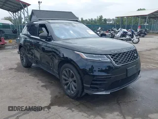 2018 Land Rover Range Rover Velar R-Dynamic SE with VIN SALYL2RV5JA744038, listed as a IAAI auction lot 40378903 with 45,748 mi miles. Bid and sale history available at carsss.com. Image 1.