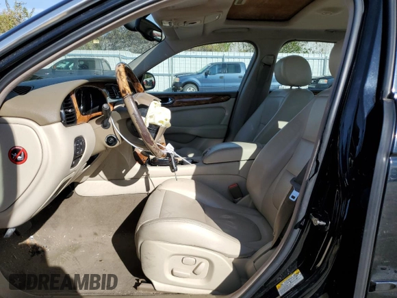 2004 Jaguar XJ with VIN SAJEA71C94SG12751, listed as a Copart auction lot 80219804 with 0 mi miles and Non Repairable. Bid and sale history available at carsss.com. Image 7.
