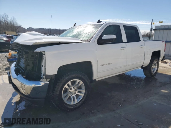 2018 Chevrolet Silverado 1500 LT with VIN 3GCUKREC7JG620389, listed as a Copart auction lot 47935975 with 108,903 mi miles and Salvage Title. Bid and sale history available at carsss.com. Image 1.