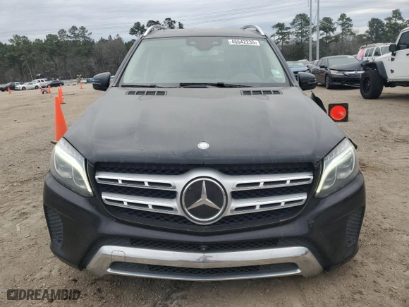 2017 Mercedes-Benz GLS with VIN 4JGDF6EE2HA774906, listed as a Copart auction lot 46542235 with 156,734 mi miles and Salvage Title. Bid and sale history available at carsss.com. Image 5.
