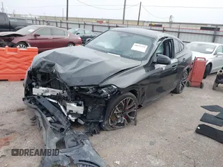2024 BMW X6 M with VIN 5YM23ET07R9V10225, listed as a IAAI auction lot 40971354 with 1 mi miles. Bid and sale history available at carsss.com. Image 2.