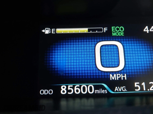2021 Toyota Prius L Eco with VIN JTDKAMFU5M3145210, listed as a IAAI auction lot 41482234 with 85,600 mi miles and . Bid and sale history available at DreamBid. Image 16.