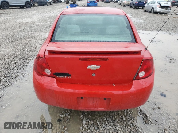 2006 Chevrolet Cobalt LT z VIN 1G1AL55F967635118, wystawiony jako Copart lot #56842785 z przebiegiem 192 656 mil mil oraz Szkoda całkowita • Salvage title. Historia ofert i sprzedaży dostępna na DreamBid. Obrazek 6.