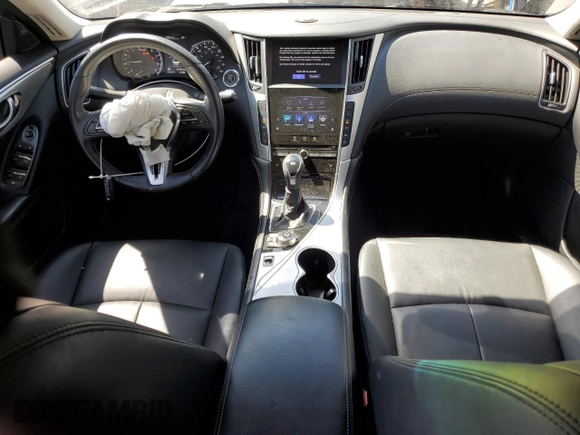 2019 Infiniti Q50 Luxe с VIN JN1EV7AP9KM541235, выставлен на аукционе Copart как лот 52460525 с пробегом 48 183 миль миль и Списание • Salvage title. История ставок и продаж доступна на DreamBid. Изображение 8.