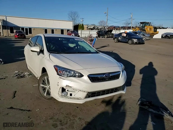 2020 Subaru Impreza Premium with VIN 4S3GKAV60L3612410, listed as a Copart auction lot 83670874 with 31,821 mi miles and Salvage Title. Bid and sale history available at carsss.com. Image 11.