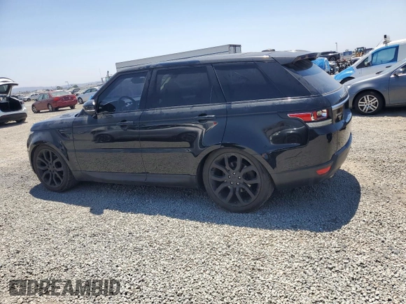 2014 Land Rover Range Rover Sport HSE with VIN SALWR2WF3EA321189, listed as a Copart auction lot 62793115 with 129,147 mi miles and Non repairable. Bid and sale history available at DreamBid. Image 2.