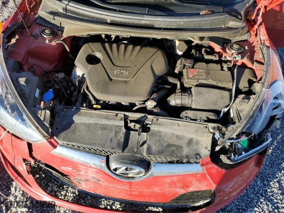 2012 Hyundai Veloster w/Black Int with VIN KMHTC6AD3CU071629, listed as a Copart auction lot 50325325 with 64,351 mi miles and Salvage Title. Bid and sale history available at carsss.com. Image 12.