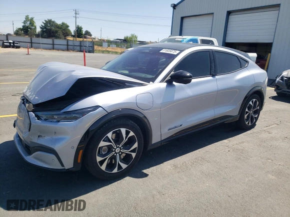 2022 Ford Mustang Mach-E Premium with VIN 3FMTK3SU4NMA11494, listed as a Copart auction lot 61605875 with 23,879 mi miles and Salvage title. Bid and sale history available at DreamBid. Image 1.
