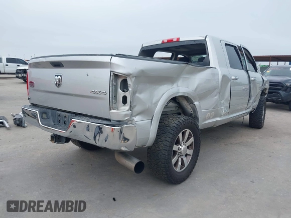 2013 Ram 2500 Longhorn with VIN 3C6UR5PL3DG542920, listed as a IAAI auction lot 42298466 with Not provided miles and . Bid and sale history available at DreamBid. Image 4.