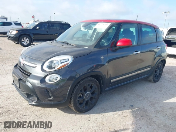 2017 FIAT 500L Trekking with VIN ZFBCFADH6HZ040109, listed as a IAAI auction lot 42770787 with 93,362 mi miles and . Bid and sale history available at DreamBid. Image 17.