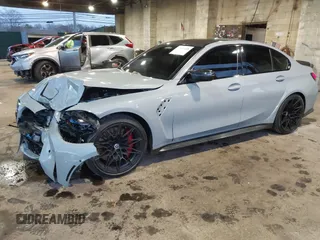 2023 BMW M3 Competition xDrive with VIN WBS43AY03PFP13218, listed as a IAAI auction lot 40936588 with 26,610 mi miles and . Bid and sale history available at DreamBid. Image 17.