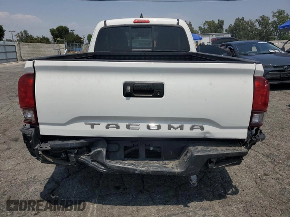 2022 Toyota Tacoma SR с VIN 3TYRX5GN3NT040471, выставлен на аукционе Copart как лот 60150965 с пробегом 46 396 миль миль и Списание • Salvage title. История ставок и продаж доступна на DreamBid. Изображение 6.