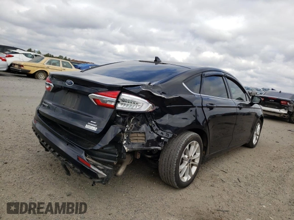 2020 Ford Fusion Hybrid SE with VIN 3FA6P0LU1LR229723, listed as a Copart auction lot 66063492 with 40,516 mi miles. Bid and sale history available at carsss.com. Image 4.