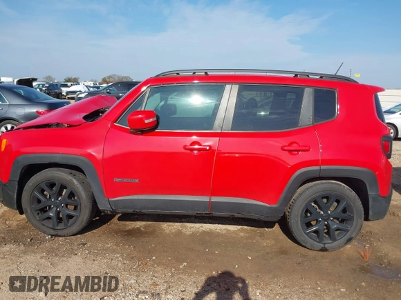 2017 Jeep Renegade Latitude with VIN ZACCJABBXHPF46907, listed as a IAAI auction lot 41503488 with 94,290 mi miles and . Bid and sale history available at carsss.com. Image 14.