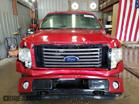 2011 Ford F-150 XL with VIN 1FTFW1EF4BFA71200, listed as a Copart auction lot 60295945 with 161,371 mi miles and Salvage title. Bid and sale history available at DreamBid. Image 5.