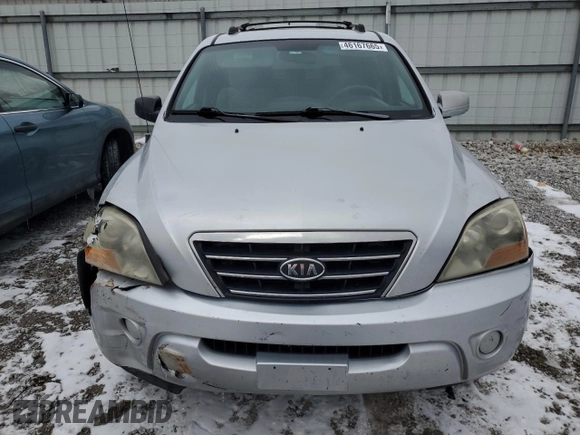 2007 Kia Sorento EX z VIN KNDJC736675715740, wystawiony jako Copart lot #46167665 z przebiegiem 156 475 mil mil oraz Szkoda całkowita • Salvage title. Historia ofert i sprzedaży dostępna na DreamBid. Obrazek 5.