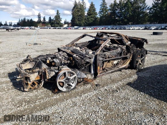 2002 Chevrolet Corvette with VIN 1G1YY22G225117384, listed as a Copart auction lot 77211944 with 0 mi miles and Salvage Title. Bid and sale history available at carsss.com. Image 1.
