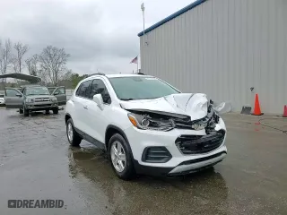 2020 Chevrolet Trax LT with VIN KL7CJLSB4LB040971, listed as a Copart auction lot 45732625 with 117,281 mi miles and Salvage Title. Bid and sale history available at carsss.com. Image 14.