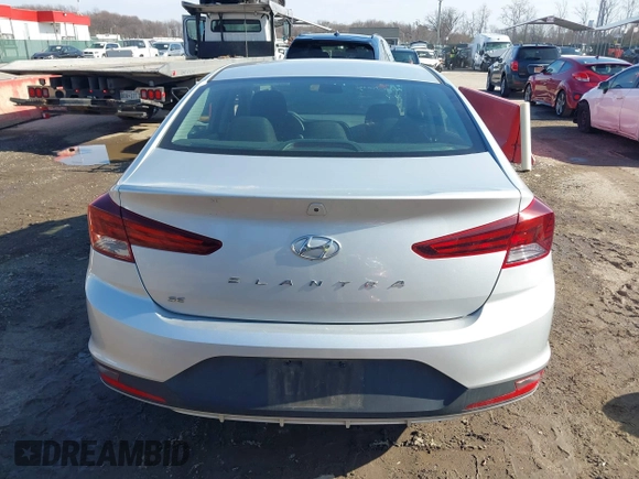 2019 Hyundai Elantra SE with VIN 5NPD74LF0KH466005, listed as a IAAI auction lot 41535177 with 39,385 mi miles and . Bid and sale history available at DreamBid. Image 17.