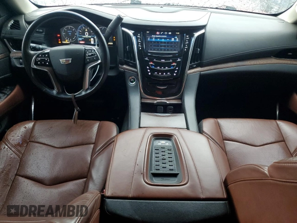 2015 Cadillac Escalade ESV Premium z VIN 1GYS4TKJ4FR547033, wystawiony jako Copart lot #58753655 z przebiegiem 158 508 mil mil oraz Szkoda całkowita • Salvage title. Historia ofert i sprzedaży dostępna na DreamBid. Obrazek 8.
