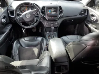 2019 Jeep Cherokee Latitude Plus with VIN 1C4PJMLX8KD369356, listed as a Copart auction lot 45351885 with 134,633 mi miles and Salvage Title. Bid and sale history available at carsss.com. Image 8.