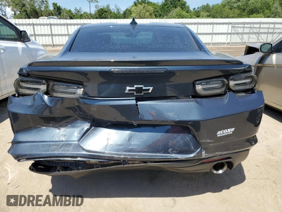 2019 Chevrolet Camaro 1LT with VIN 1G1FB1RS4K0154186, listed as a Copart auction lot 46327973 with 26,591 mi miles. Bid and sale history available at carsss.com. Image 6.