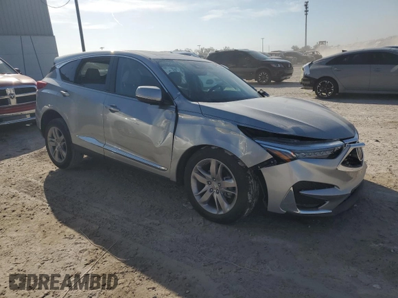 2019 Acura RDX w/Advance Pkg with VIN 5J8TC1H75KL007444, listed as a Copart auction lot 80391384 with 0 mi miles and Non Repairable. Bid and sale history available at carsss.com. Image 4.