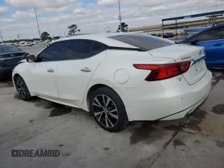 2017 Nissan Maxima SR with VIN 1N4AA6AP6HC456956, listed as a Copart auction lot 52678095 with 111,421 mi miles and Salvage title. Bid and sale history available at DreamBid. Image 2.