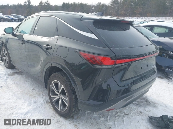 2024 Lexus RX with VIN 2T2BAMCA8RC042688, listed as a IAAI auction lot 41543838 with 6,747 mi miles. Bid and sale history available at carsss.com. Image 3.