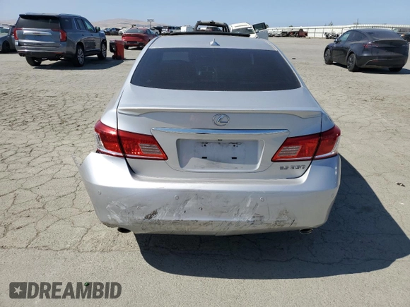 2012 Lexus ES 330 with VIN JTHBK1EG9C2476527, listed as a Copart auction lot 60486325 with 116,165 mi miles and Salvage title. Bid and sale history available at DreamBid. Image 6.