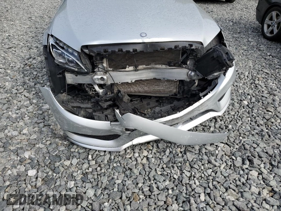 2016 Mercedes-Benz C 450 AMG with VIN 55SWF6EB0GU128609, listed as a Copart auction lot 58571635 with Not provided miles and Salvage title. Bid and sale history available at DreamBid. Image 12.