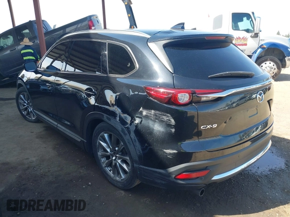 2019 Mazda CX-9 Grand Touring with VIN JM3TCADY4K0326730, listed as a IAAI auction lot 41745638 with 107,137 mi miles. Bid and sale history available at carsss.com. Image 3.