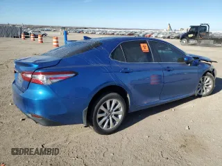 2019 Toyota Camry LE with VIN 4T1B11HK4KU247790, listed as a Copart auction lot 83417144 with 0 mi miles and Salvage Title. Bid and sale history available at carsss.com. Image 3.