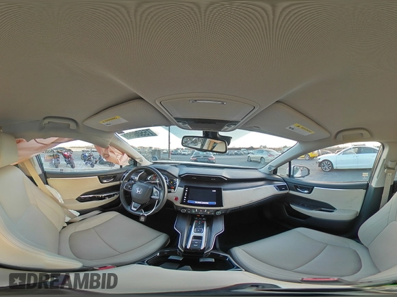 2018 Honda Clarity Plug-In Hybrid Touring with VIN JHMZC5F32JC002893, listed as a Copart auction lot 75500093 with 66,961 mi miles. Bid and sale history available at carsss.com. Image 12.